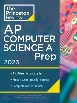 cover image of Princeton Review AP Computer Science a Prep, 2023